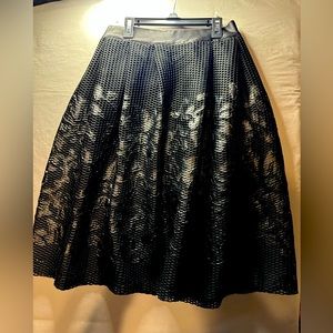 Gracie skirt mess with leather design size s/m great condition